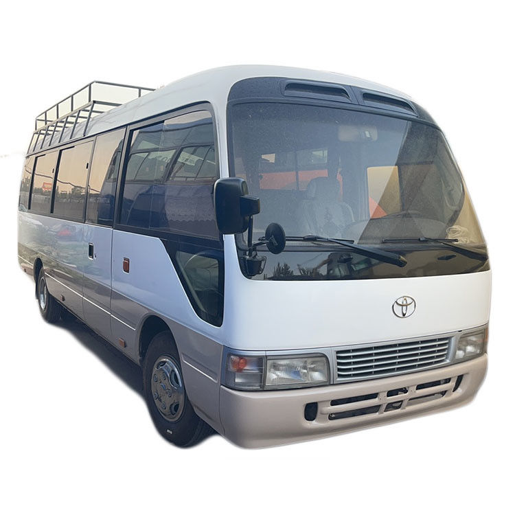Χρησιμοποιημένο λεωφορείο Toyota Coaster Luxury Αριστερό σύστημα οδήγησης Ντίζελ Καύσιμο Τύπος Μέγιστη ισχύς 113/5200 kW