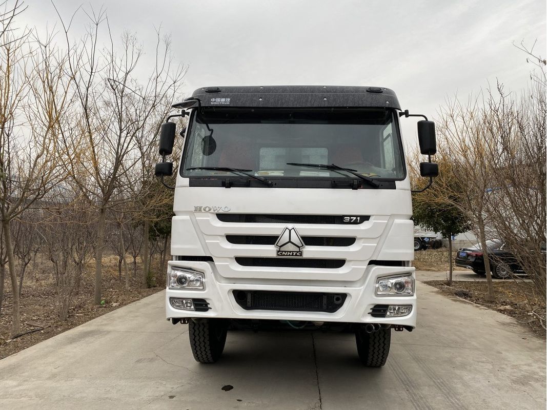 Πλήρως ανακαινισμένο φορτηγό 371HP 8X4 HOWO με μήκος δεξαμενής φορτίου 6,2-8m και ABS