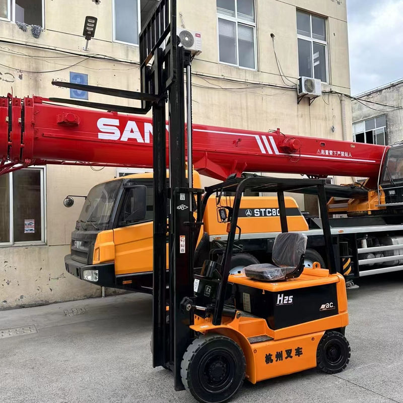 Πάνω σκάλες 3 τόνων ντίζελ ανελκυστήρας με πλάτος βελονιού 280mm και 3000mm Max. ύψος ανύψωσης