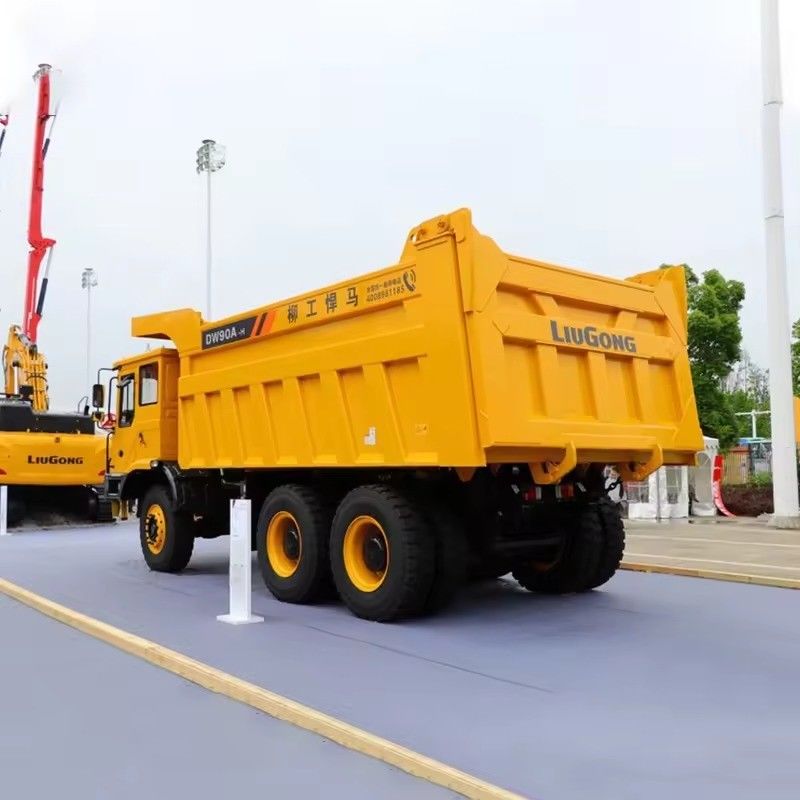 480 ίππους Liugong DW90A-H σειράς 6*4 ορυχείο φορτηγό ντάμπινγκ Χρησιμοποιείται και εξοπλισμένο με ABS