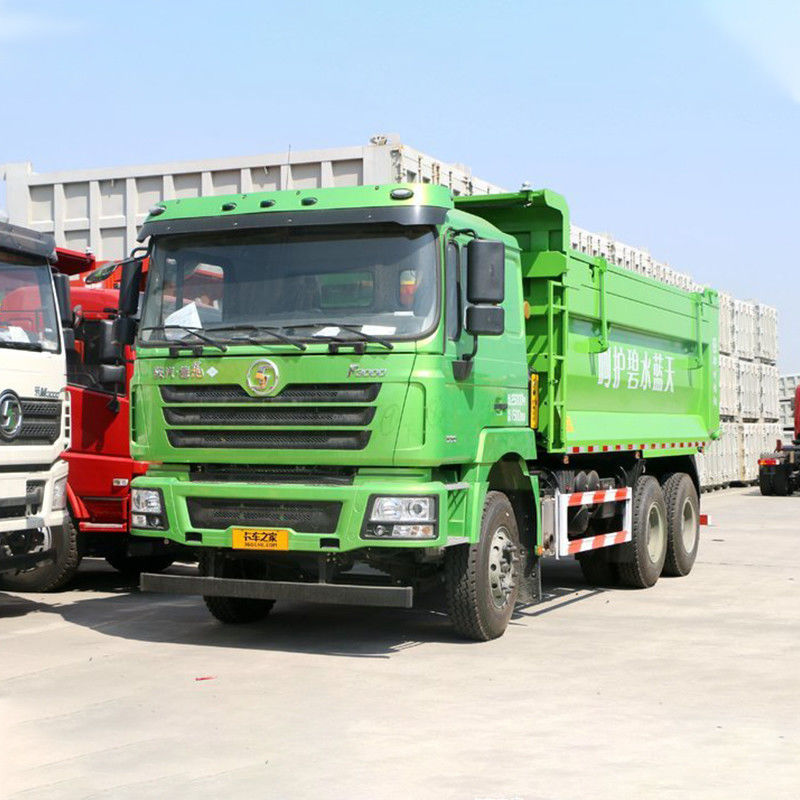 SHACMAN f3000 380 hp 10 ελαστικά dump tipper φορτηγό που χρησιμοποιείται και με αέρα ανάρτηση κάθισμα του οδηγού