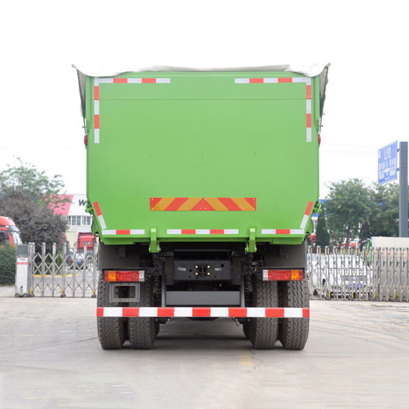 Sx3250mb3841b Shacman M3000 350hp Euro 3 6x4 Χρησιμοποιημένο φορτηγό σκουπιδιών Αντίστροφη αλλαγή αριθμός 2