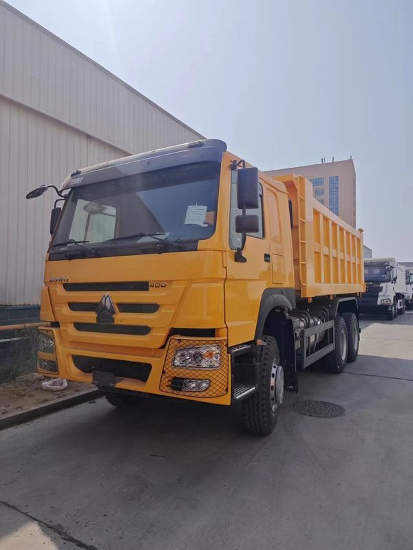25-30t 7500*2450*3450mm Χρησιμοποιημένο φορτηγό Howo Howo Dump Truck και 7500*2450*3450mm Μέγεθος