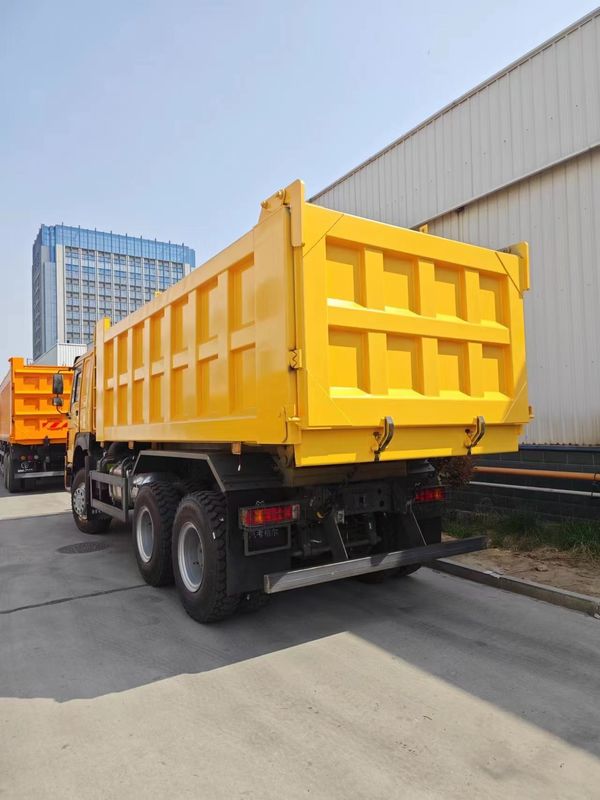 25-30t 7500*2450*3450mm Χρησιμοποιημένο φορτηγό Howo Howo Dump Truck και 7500*2450*3450mm Μέγεθος