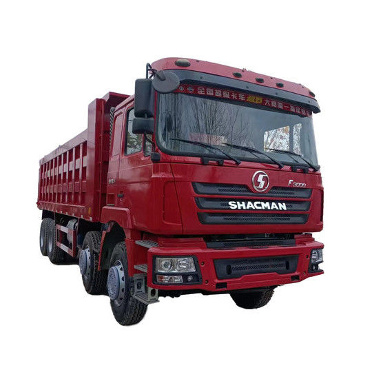 31T G.V.W. Χρησιμοποιούμενο Shacman HOWO X3000 380HP 8*4 βαρύ φορτηγό σκουπιδοτενεκέ