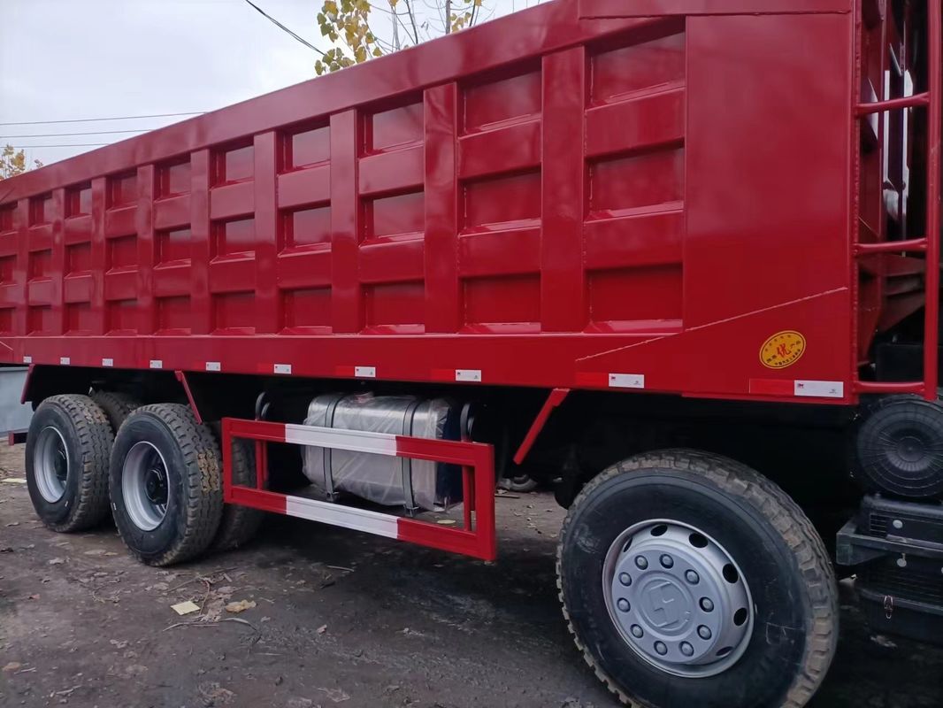 31T G.V.W. Χρησιμοποιούμενο Shacman HOWO X3000 380HP 8*4 βαρύ φορτηγό σκουπιδοτενεκέ