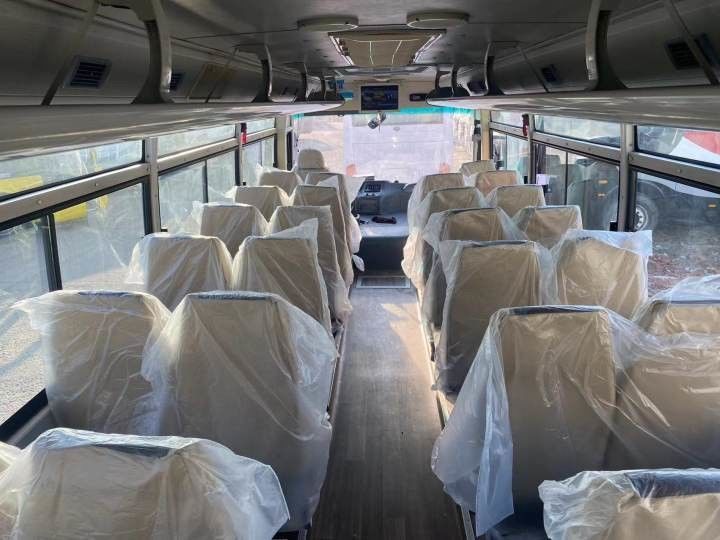 Χρησιμοποιούμενο λεωφορείο Higer Luxury Coach 30 θέσεων Ντίζελ λεωφορείο πόλης σε εξαιρετική κατάσταση