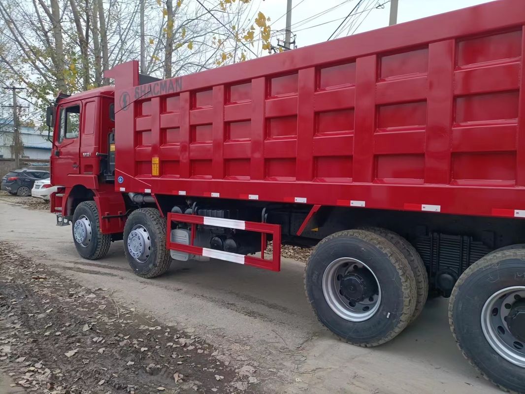 31T G.V.W. Χρησιμοποιούμενο Shacman HOWO X3000 380HP 8*4 βαρύ φορτηγό σκουπιδοτενεκέ
