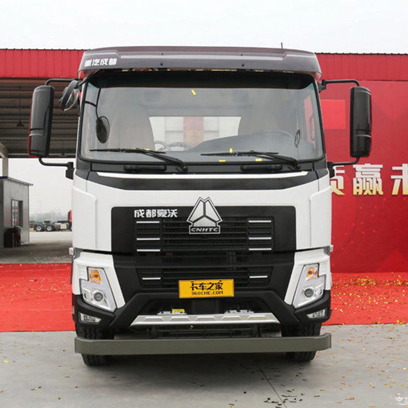31 τόνων χωρητικότητα φόρτωσης 8X4 HOWO Dump Truck 460HP μεταχειρισμένο με 2 αριθμούς μετατροπής ανάποδα