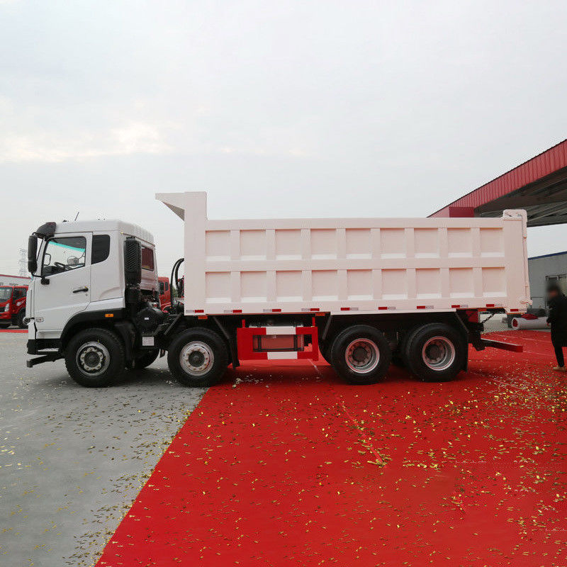 31 τόνων χωρητικότητα φόρτωσης 8X4 HOWO Dump Truck 460HP μεταχειρισμένο με 2 αριθμούς μετατροπής ανάποδα