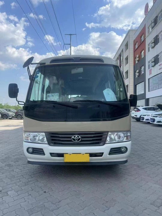 Euro 3 Έκδοση Πρότυπο Deisel καυσίμου Toyota Coaster λεωφορείο με χρησιμοποιημένες 30 θέσεις 25 θέσεις