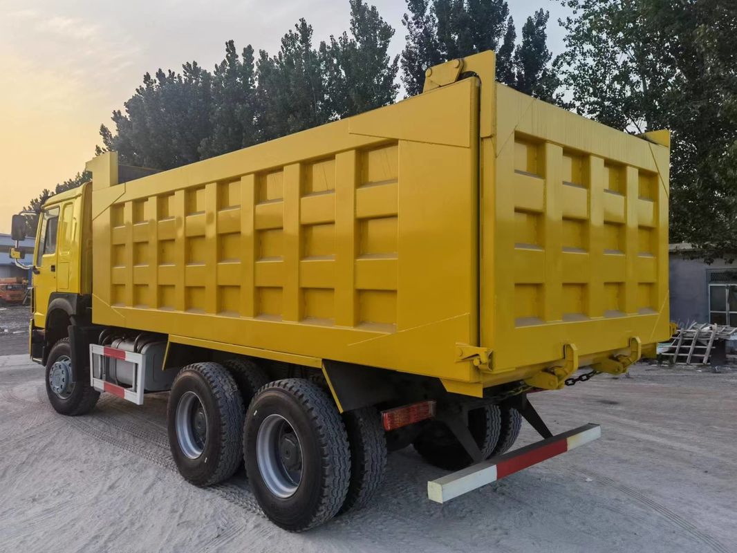 SINO TRUCK HOWO LHD 6x4 380HP βαρύ φορτηγό απορριμμάτων φορτηγό τύππερ με χωρητικότητα 21-30T