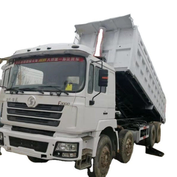WEICHAI Μηχανή Χρησιμοποιείται Shacman Howo 380HP 8 * 4 βαρύ φορτηγό σκουπιδοτεμαχτήρα φορτηγό σκουπιδοτεμαχτήρα
