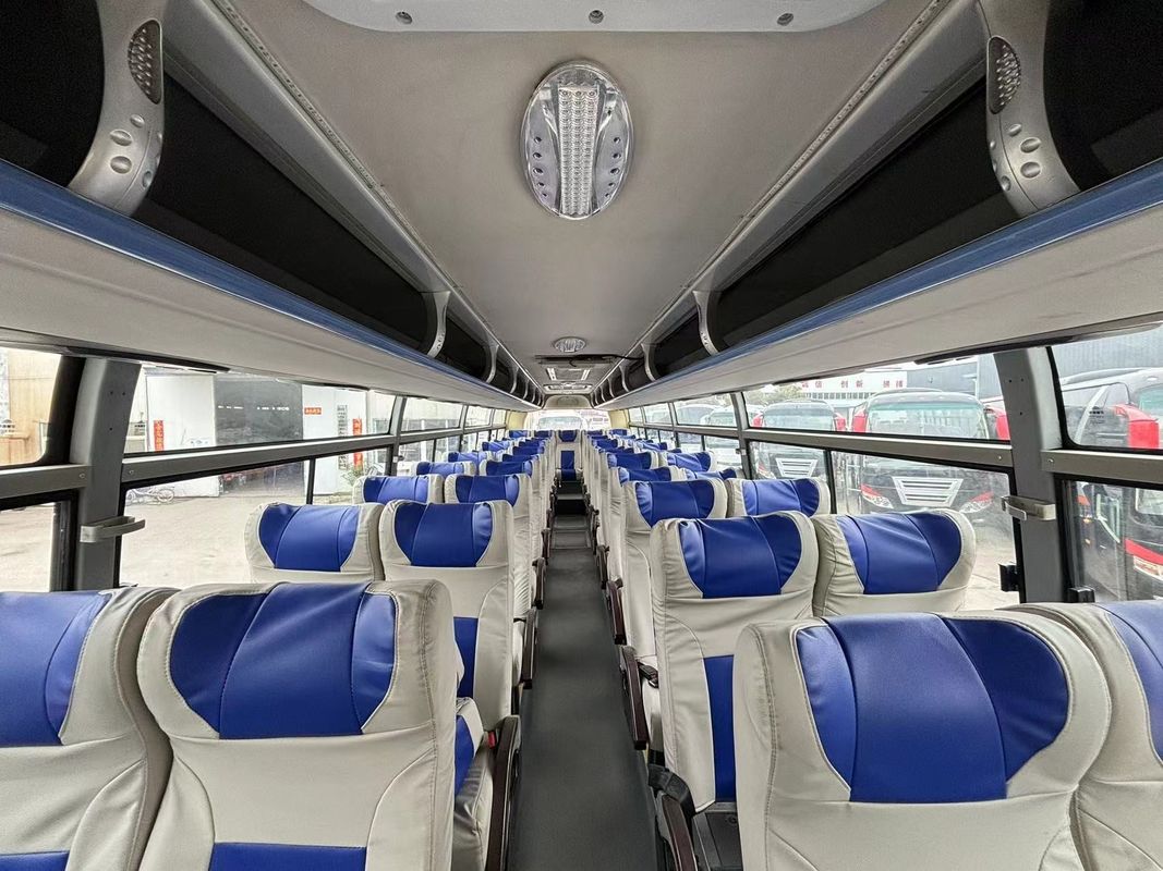 RHD 6122 45-65 καθίσματα Χρησιμοποιούμενο λεωφορείο στο πρότυπο εκπομπών Euro 3 6-8L χωρητικότητα κινητήρα
