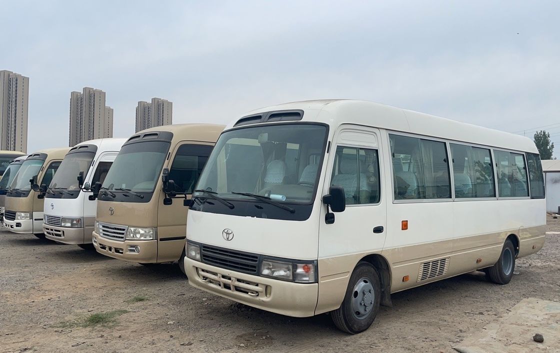 Χρησιμοποιημένο λεωφορείο Toyota 30 θέσεων επιβατικό λεωφορείο μεταφοράς μεταφοράς μεταφοράς μεταφοράς μεταφοράς μεταφοράς