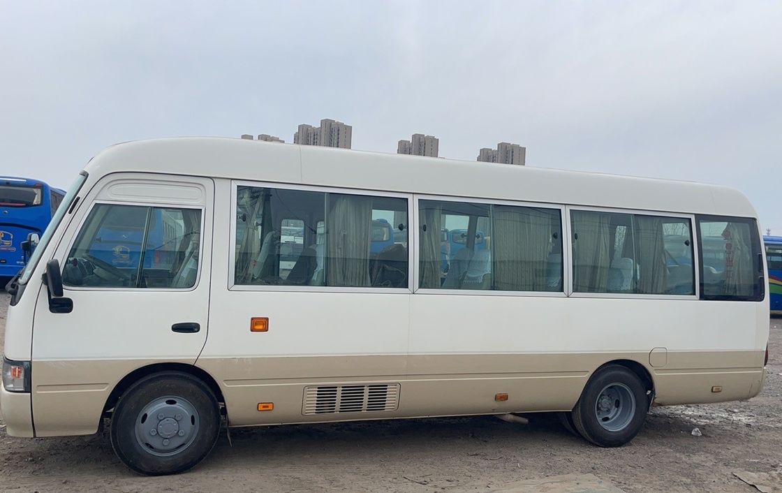 Χρησιμοποιημένο λεωφορείο Toyota 30 θέσεων επιβατικό λεωφορείο μεταφοράς μεταφοράς μεταφοράς μεταφοράς μεταφοράς μεταφοράς