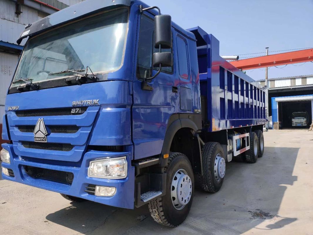 7300*2300*1500 Χρησιμοποιούμενη δεξαμενή φορτίου HOWO 8X4 βαρύ φορτηγό απορριμμάτων RHD