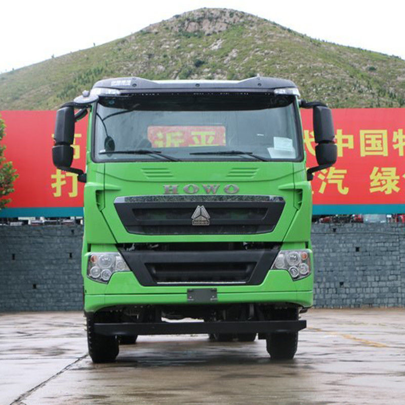 400hp 6X4 5.8m HOWO Χρησιμοποιούμενο φορτηγό βυθού με και 5.3-6.2M μήκος δεξαμενής φορτίου