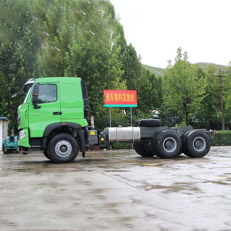 400hp 6X4 5.8m HOWO Χρησιμοποιούμενο φορτηγό βυθού με και 5.3-6.2M μήκος δεξαμενής φορτίου