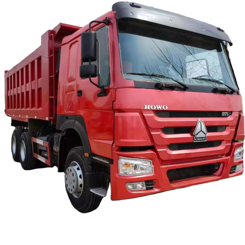 LHD SINO TRUCK HOWO 371HP 6*4 βαρύ φορτηγό με χειροκίνητο κλιματισμό