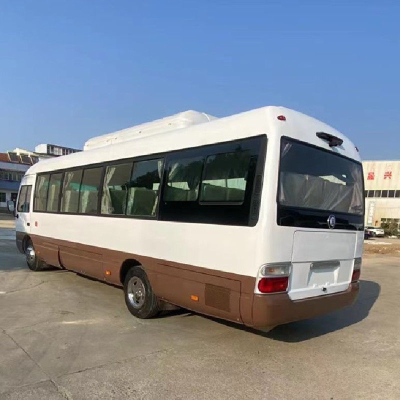 30 θέσεις Toyota Coaster λεωφορεία Πιο πωλούμενα μίνι λεωφορεία για την αγορά της Αφρικής