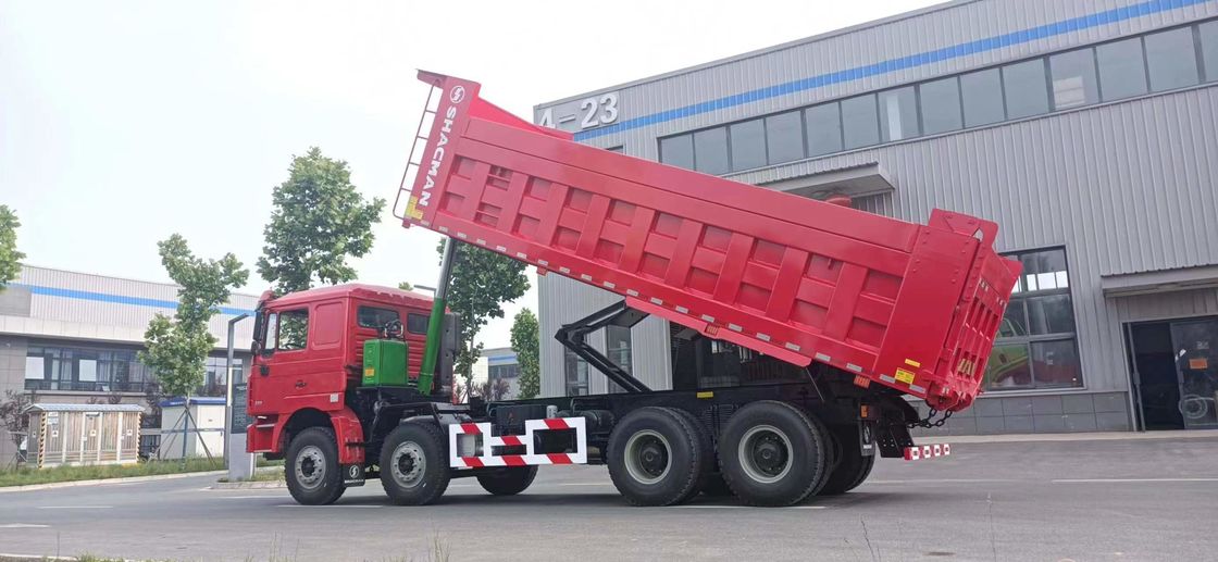 Shacman HOWO 380HP 8*4 βαρύ φορτηγό σκουπιδοτεμαχίας