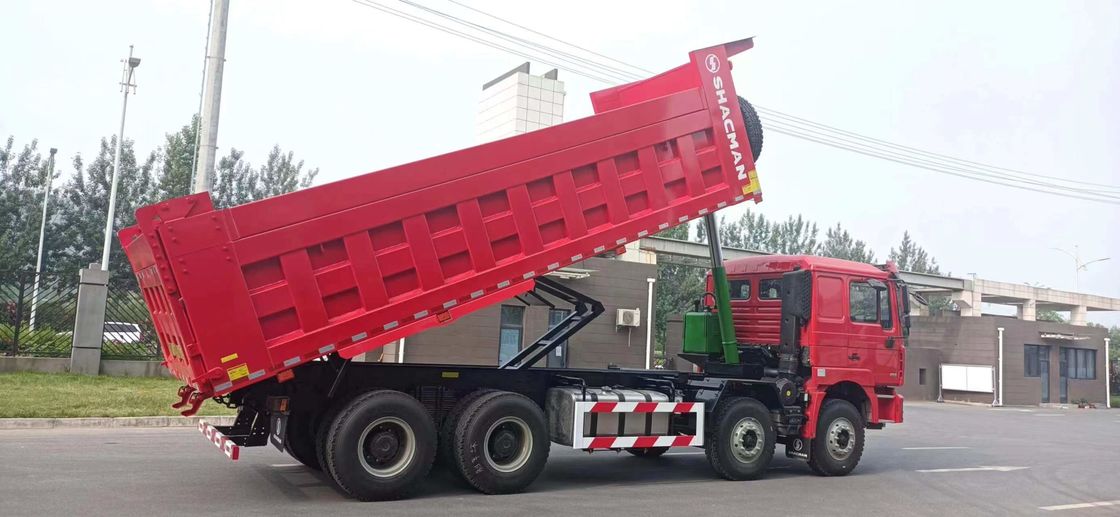 Shacman HOWO 380HP 8*4 βαρύ φορτηγό σκουπιδοτεμαχίας