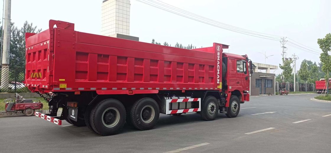Shacman HOWO 380HP 8*4 βαρύ φορτηγό σκουπιδοτεμαχίας