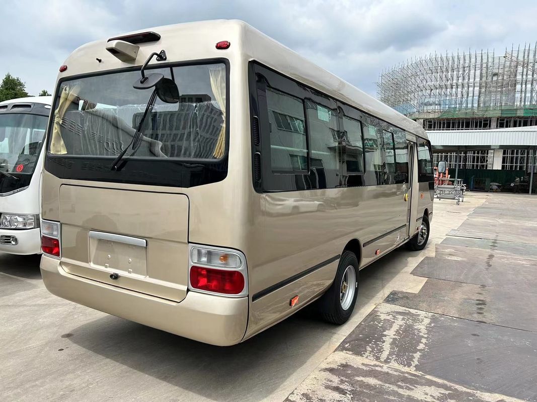 Αριστερό Toyota Coaster λεωφορείο 23-31 θέσεις Μίνι λεωφορείο με καλή χωρητικότητα κινητήρα ντίζελ 4L