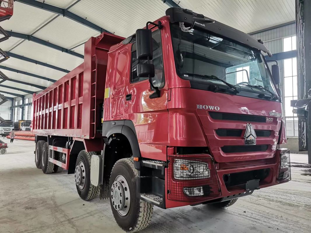 HW Gear Box SINO TRUCK HOWO 400HP 16 τροχών 8x4 βαρύ φορτίο LHD Dump Truck Tipper Dumper