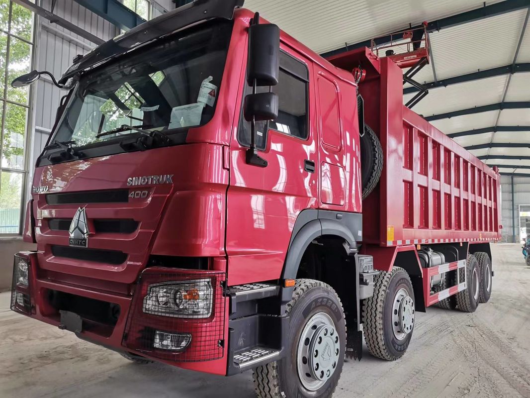 HW Gear Box SINO TRUCK HOWO 400HP 16 τροχών 8x4 βαρύ φορτίο LHD Dump Truck Tipper Dumper