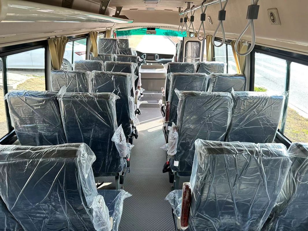 Αριστερό Toyota Coaster λεωφορείο 23-31 θέσεις Μίνι λεωφορείο με καλή χωρητικότητα κινητήρα ντίζελ 4L