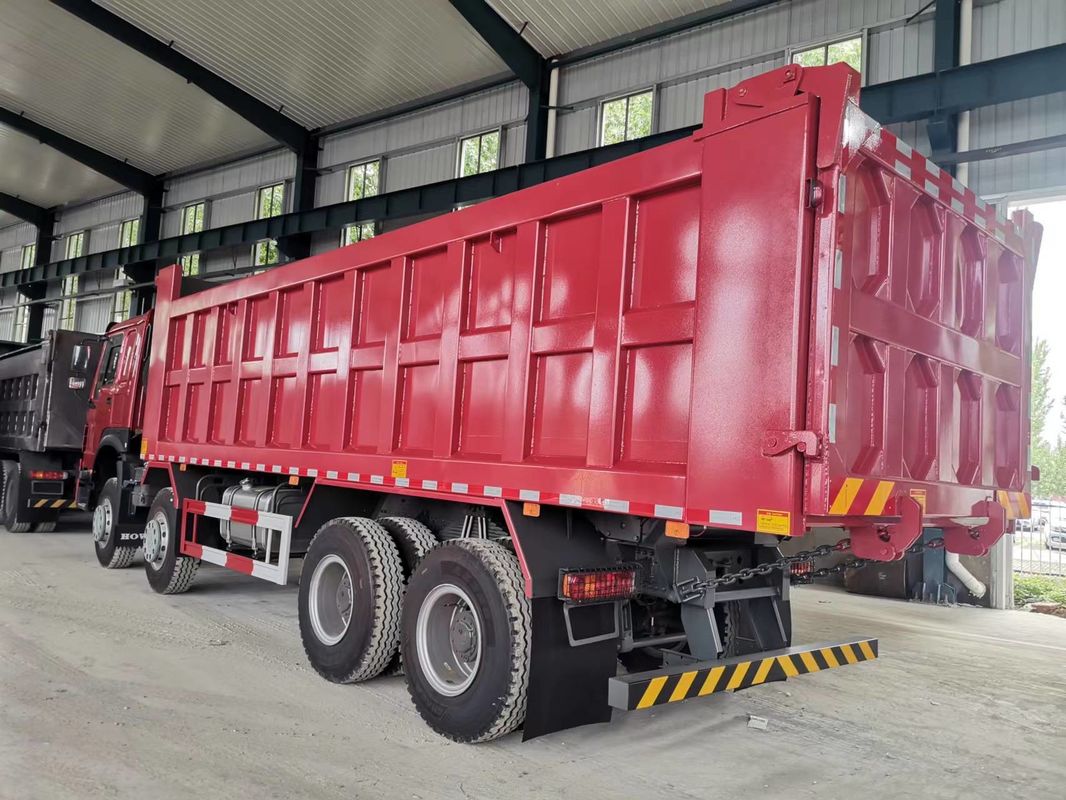 HW Gear Box SINO TRUCK HOWO 400HP 16 τροχών 8x4 βαρύ φορτίο LHD Dump Truck Tipper Dumper