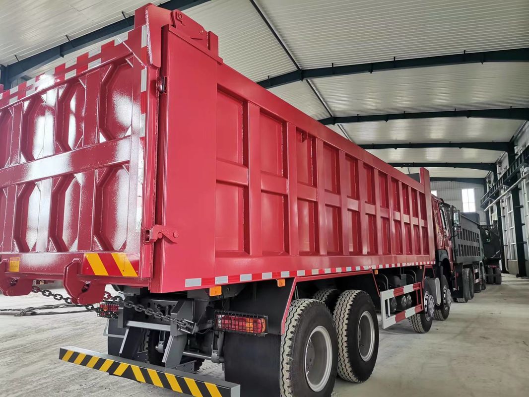 HW Gear Box SINO TRUCK HOWO 400HP 16 τροχών 8x4 βαρύ φορτίο LHD Dump Truck Tipper Dumper