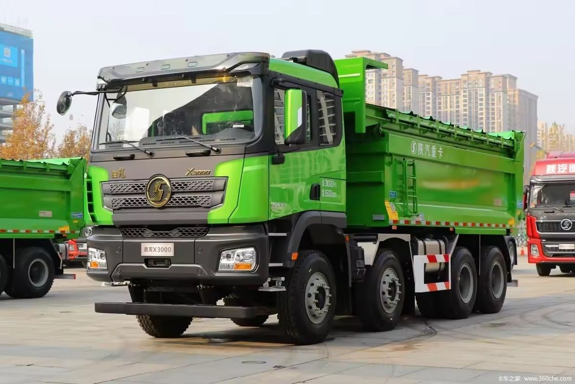 Shacman X3000 φορτηγό 400hp 8 * 4 24 κυβικά μέτρα φορτηγό σκουπιδιών με σύστημα πολυμέσων