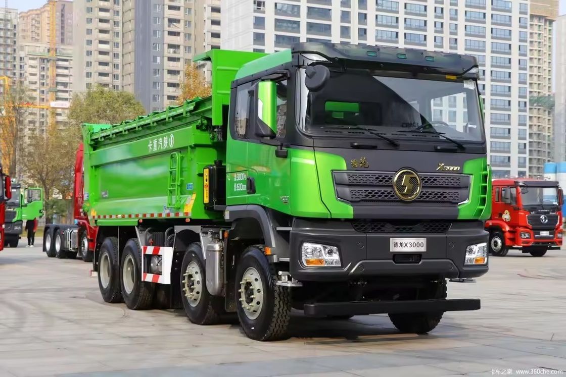 Shacman X3000 φορτηγό 400hp 8 * 4 24 κυβικά μέτρα φορτηγό σκουπιδιών με σύστημα πολυμέσων