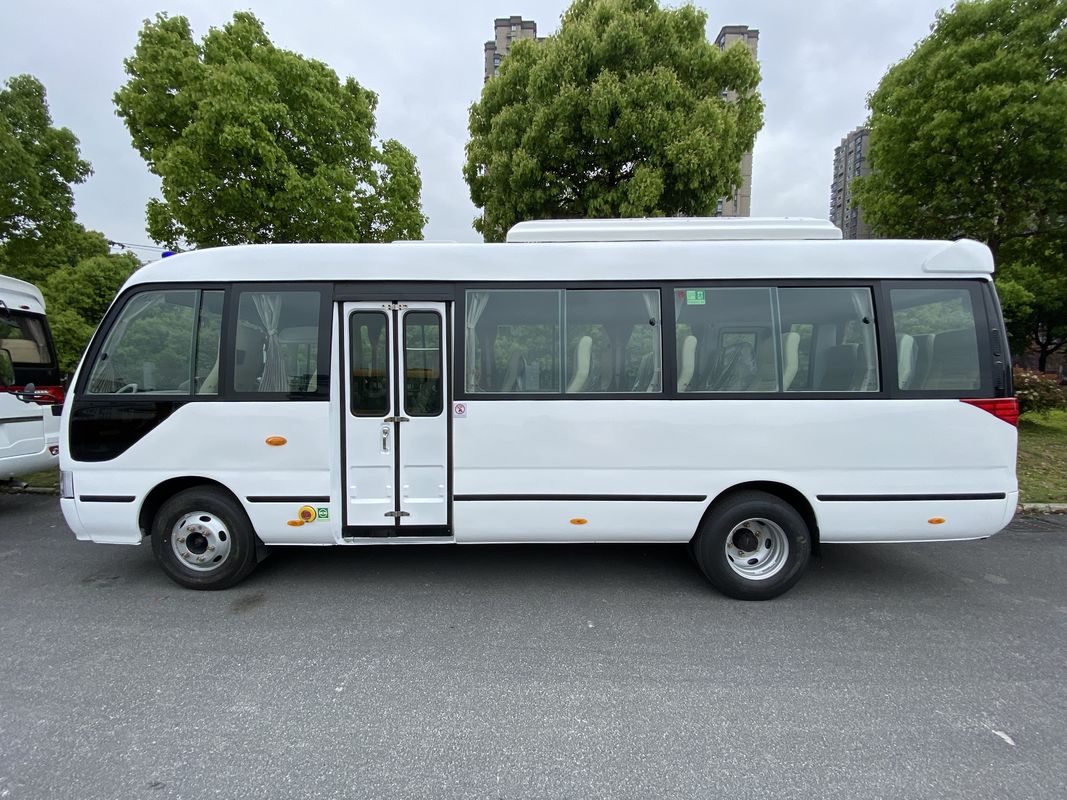 30 θέσεις 2022 RHD Toyota Coaster Bus με πρότυπο εκπομπών Euro 3 και κινητήρα ντίζελ