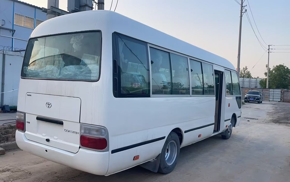 2019 Toyota Coaster λεωφορείο με κινητήρα τουρμποφορτιστή LHD μπροστινό κινητήρα Minibus