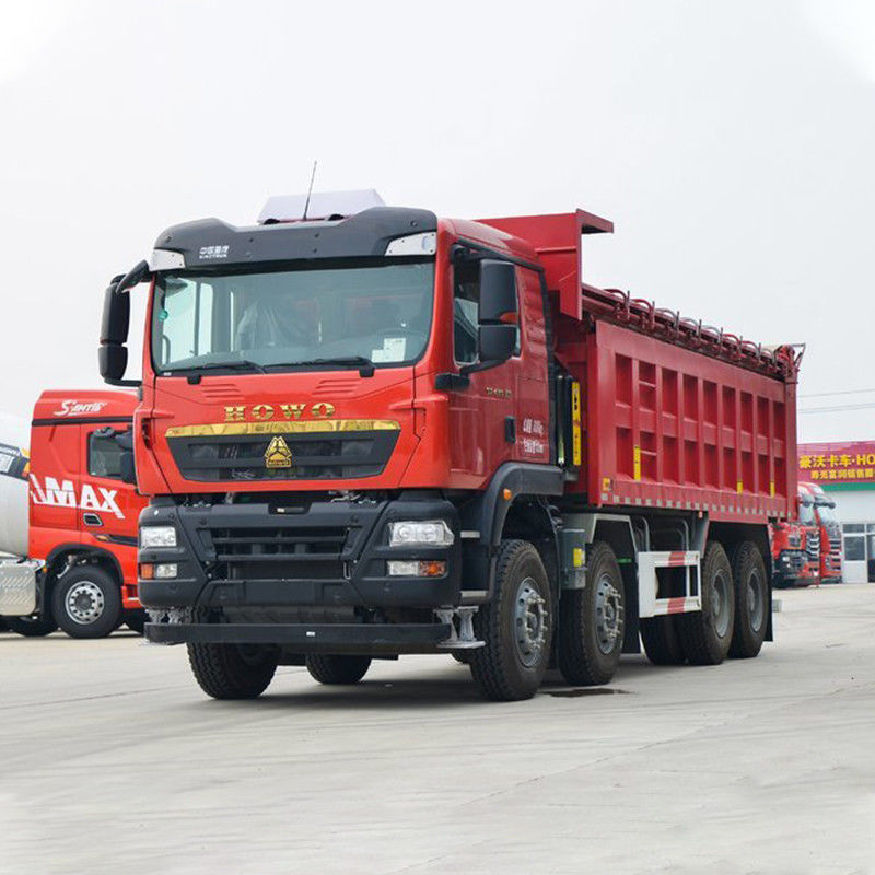 LHD SINO TRUCK HOWO 400HP 16 τροχών 8x4 βαρύ φορτηγό σκουπιδοτενεκέ βαρύ φορτηγό