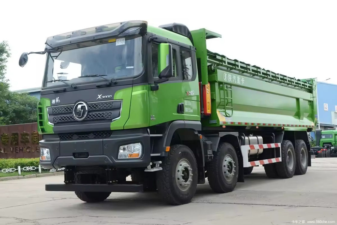 Διακίνηση 11.6L 375hp Shacman F3000 X3000 8x4 30t Πληροφοριακό φορτηγό
