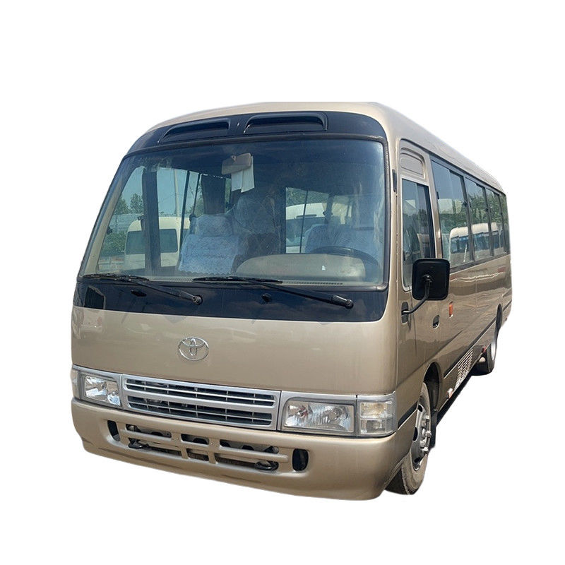 Μικρό λεωφορείο Toyota Coaster 24 θέσεων με ελαστικά 7.00R16 και μέγιστη ταχύτητα 91-110 km/h