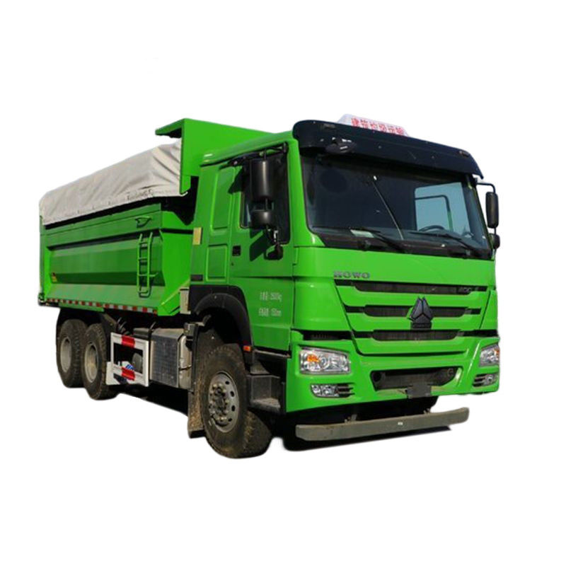 Χρησιμοποιούμενο Howo 6x4 Euro2 380hp βαρύ φορτηγό φορτίου φορτηγό απορριμμάτων για μεταφορά