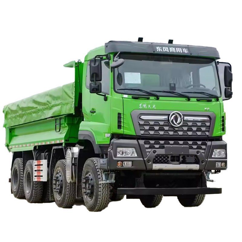 12 τροχούς 35 τόνων 600 ίππων Dongfeng Dump Truck για άμμο χώμα πέτρα Μεταφορά Tipper
