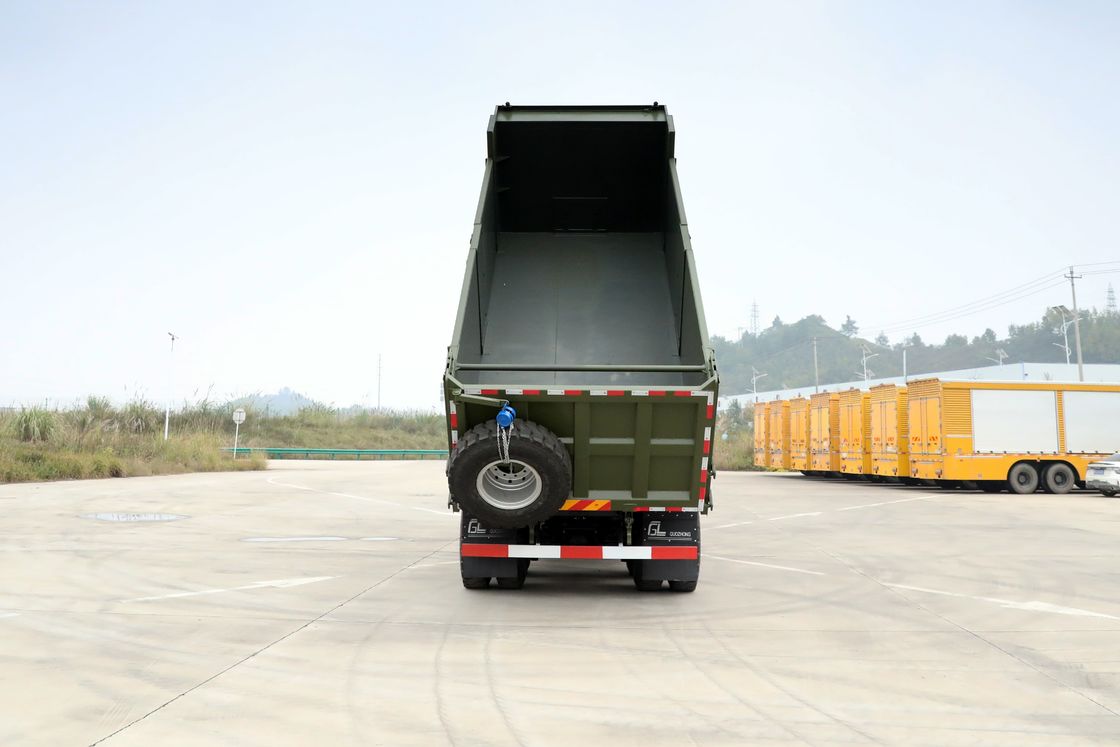 Χρησιμοποιούμενο Sinotruck Howo 10 τροχούς 6x4 Euro2 380hp Dump Tipper φορτηγό με 6 κυλίνδρους