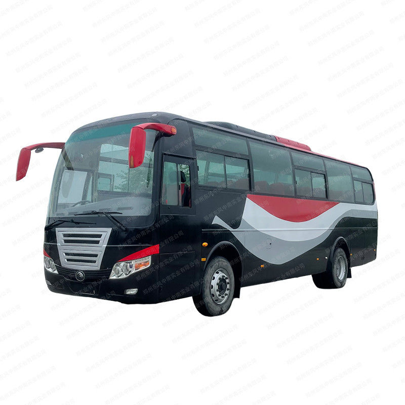 Αριστερός οδηγός 57 θέσεις Χρησιμοποιούμενα λεωφορεία Κινέζικα προσαρμοσμένα λεωφορεία λεωφορείο με ελαστικά 11R22.5