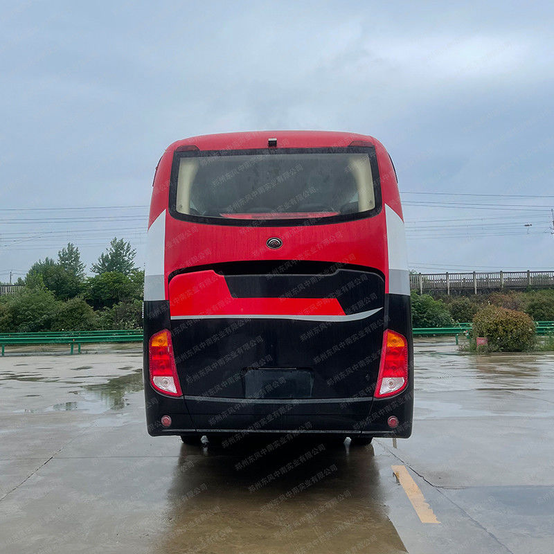 Αριστερός οδηγός 57 θέσεις Χρησιμοποιούμενα λεωφορεία Κινέζικα προσαρμοσμένα λεωφορεία λεωφορείο με ελαστικά 11R22.5