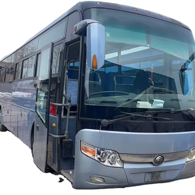 25-55 θέσεις Yutong Bus Χρησιμοποιούμενο λεωφορείο με χειροκίνητο κιβώτιο μετάδοσης με κινητήρα Yuchai