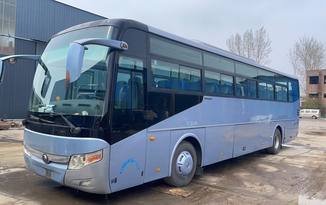 25-55 θέσεις Yutong Bus Χρησιμοποιούμενο λεωφορείο με χειροκίνητο κιβώτιο μετάδοσης με κινητήρα Yuchai