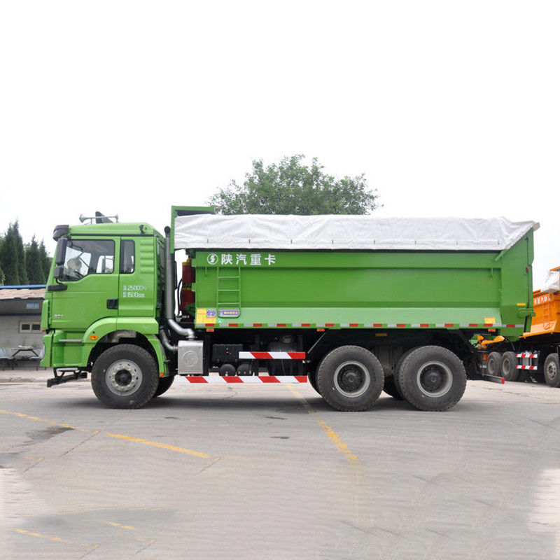 s WEICHAI 350hp 6x4 5.6m Shacman Dump Tipper Truck με μέγιστη ροπή 1500-2000Nm