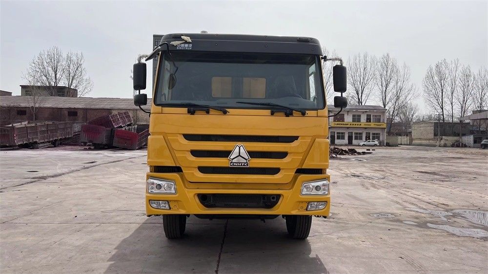 6X4 τροχιά κίνηση SINOTRUK Howo Ορυχεία 20 τόνους 25 τόνους 371hp Τροχαίο τύπας Χρησιμοποιημένο φορτηγό σκουπιδιών